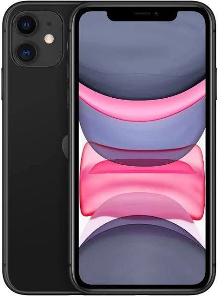 Apple iPhone 11 (128 GB) Black - Renewed - Image 2