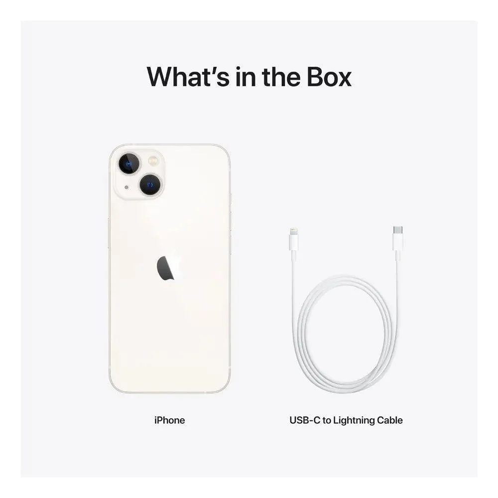 Apple iPhone 13 256 GB, Starlight Refurbished - Image 9