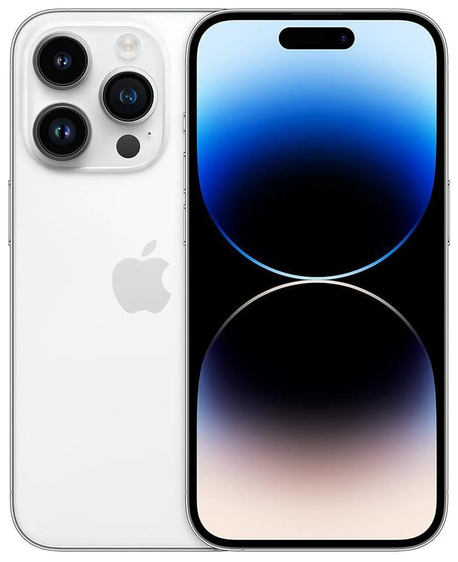 Apple iPhone 14 Pro (128GB) Silver - Renewed