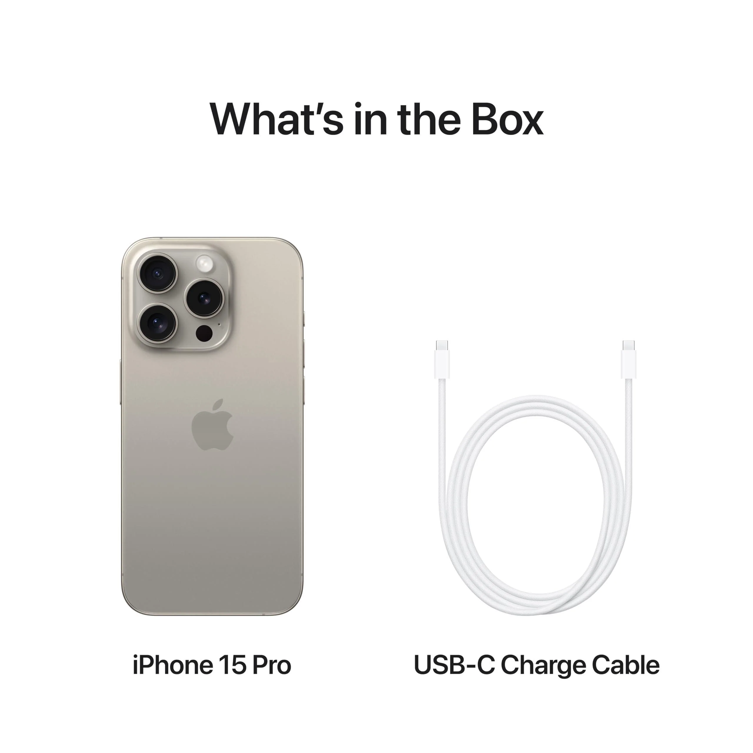 Apple iPhone 15 Pro (512 GB) - Natural Titanium Refurbished - Image 2