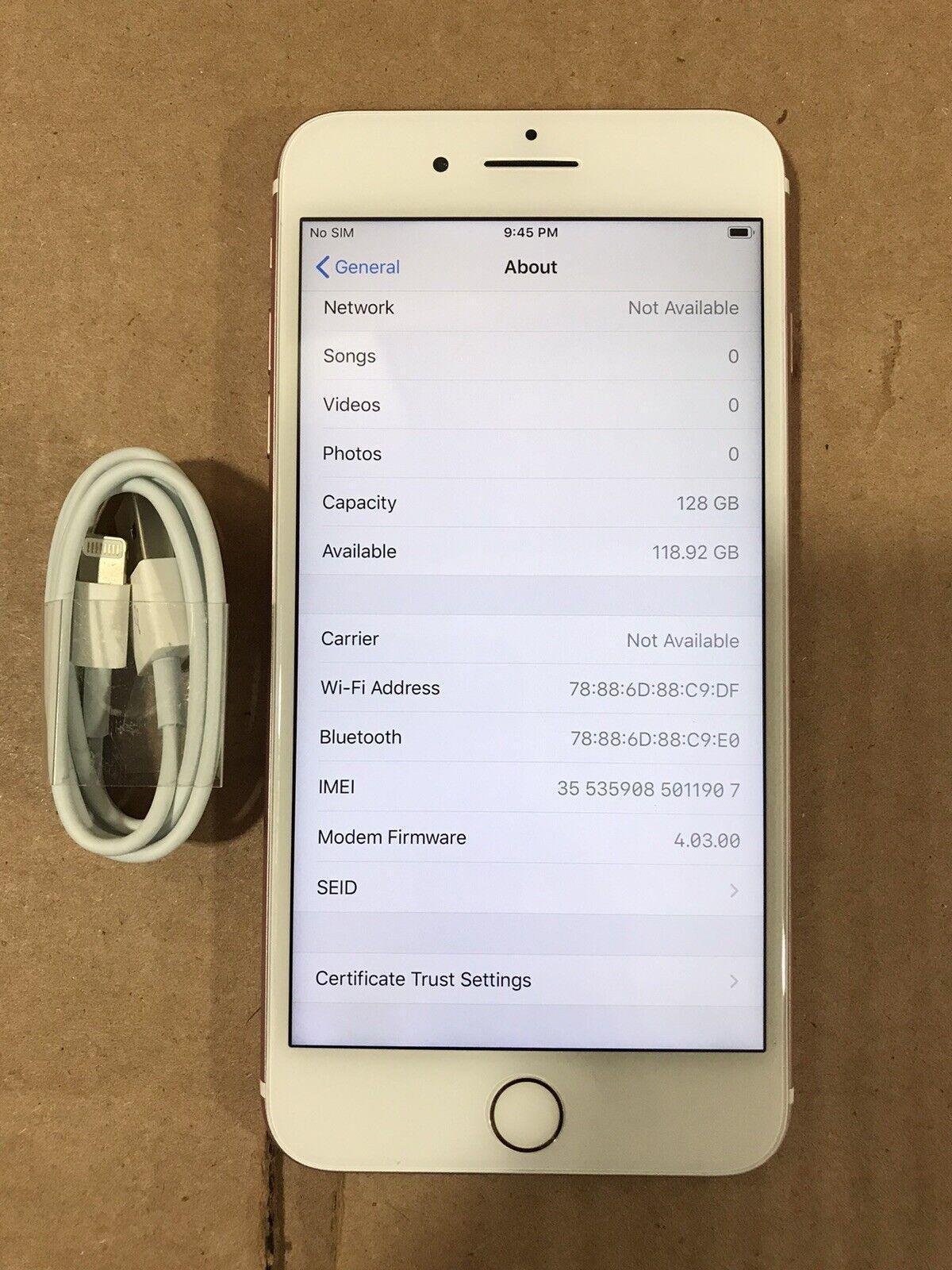 Apple iPhone 7 Plus - 128GB - Rose Gold Refurbished - Image 3