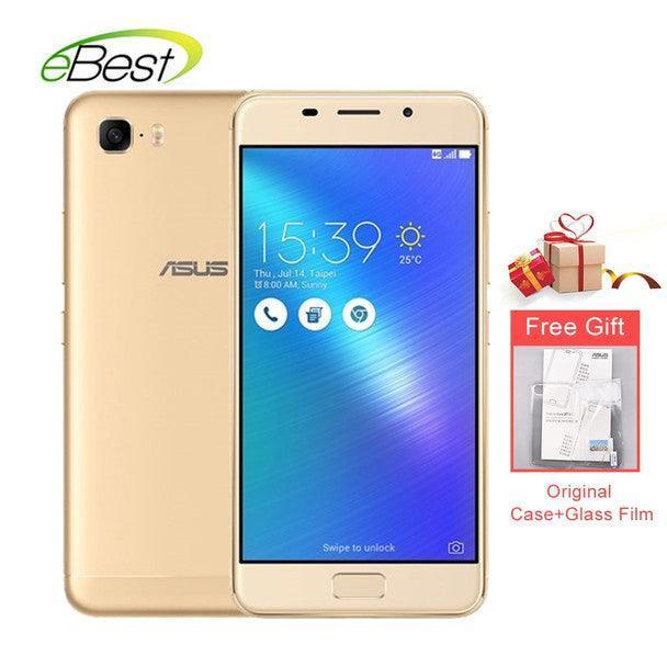 ASUS Zenfone 3s Max 4G LTD Mobile phone 5.2'' MT6750 Octa Core 3G Ram 64G Rom Android 7.0 5000mAh Touch ID Smartphone Refurbished