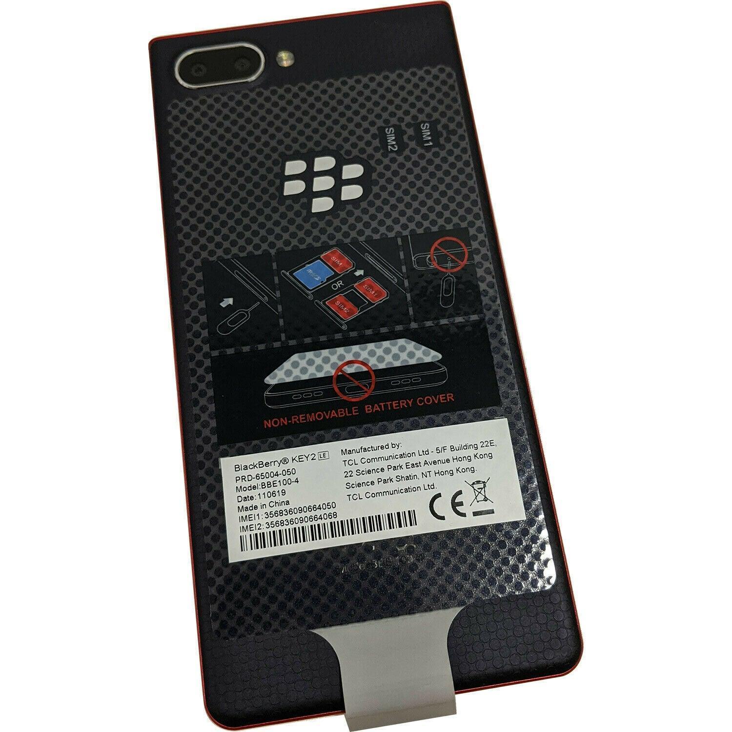 BlackBerry KEY2 LE (BBE100-4) 64GB+4GB Unlocked Dual SIM Smartphone-Refurbished - Image 11