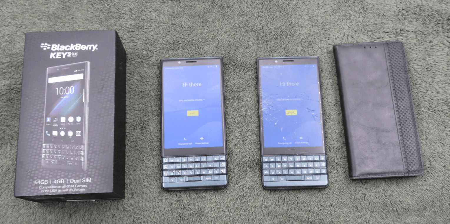 BlackBerry KEY2 LE BBE100-5 - 64GB - Slate (Unlocked) (Dual SIM) Verizon Refurbished - Image 2