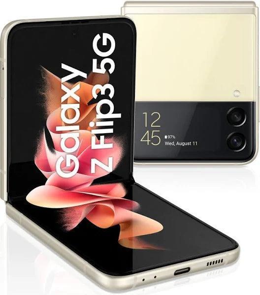 Samsung Galaxy Z Flip 3 5G (8GB, 256GB) Cream - Renewed