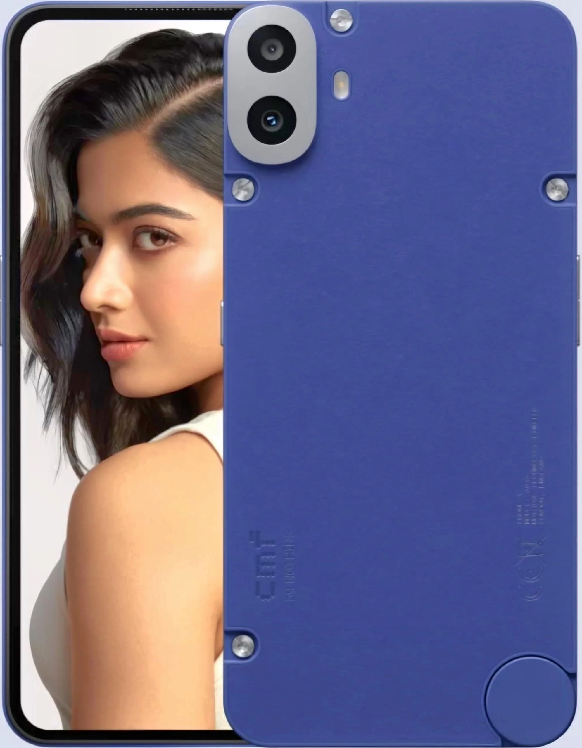 CMF by Nothing Phone 1 5G (Blue, 6GB RAM, 128GB Storage) Refurbished