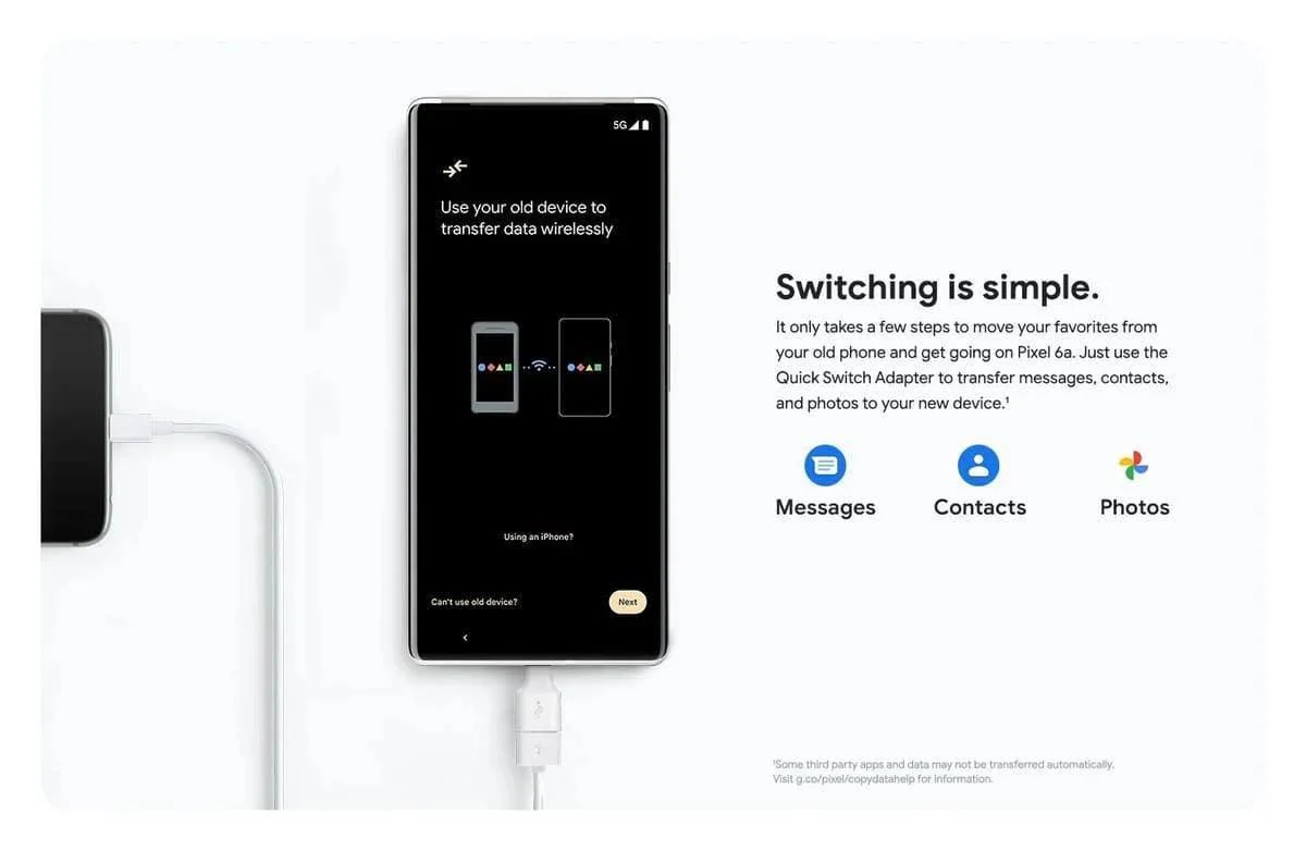 Google Pixel 6a 5G (Chalk, 6GB RAM, 128GB Storage) Preowned - Image 22
