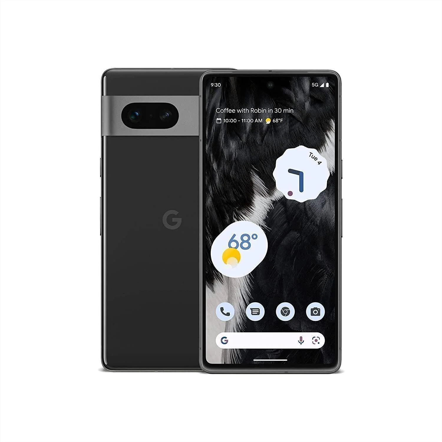 Google Pixel 7 GQML3 256GB 6.3'' Black White Refurbished - Image 2