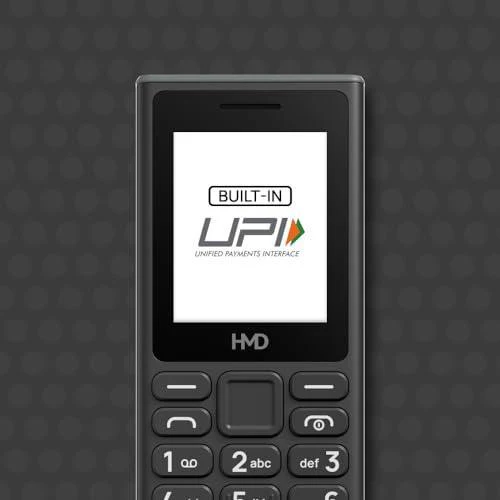 HMD 105 Keypad Phone with Built-in UPI App, Phone Talker, Long-Lasting Battery, Wireless FM Radio | Black Refurbished - Image 5