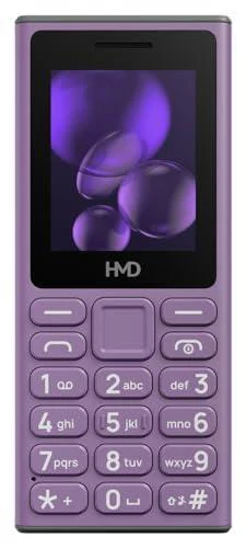 HMD 105 Keypad Phone with Built-in UPI App, Phone Talker, Long-Lasting Battery, Wireless FM Radio | Purple Refurbished - Image 2