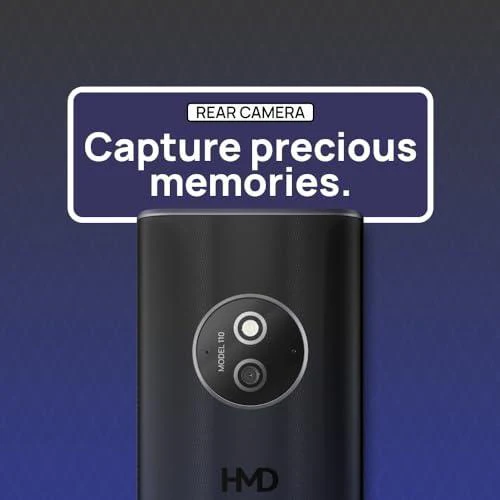HMD 110 Keypad Phone with Built-in Scan & Pay UPI App, Rear Camera Refurbished - Image 6