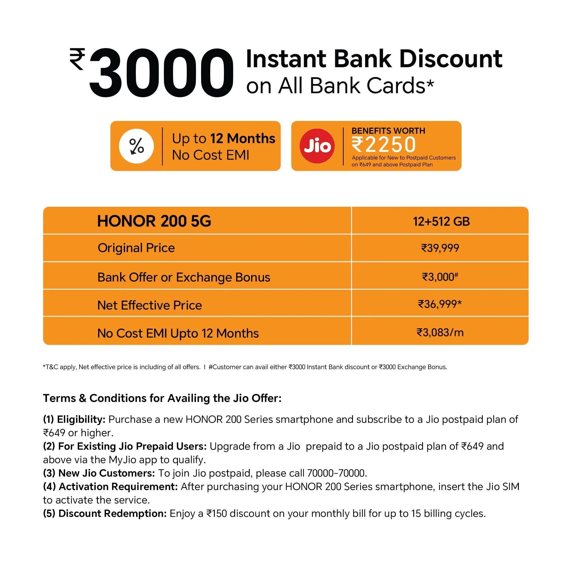 HONOR 200 5G (Black, 12GB + 512GB) Refurbished - Image 2