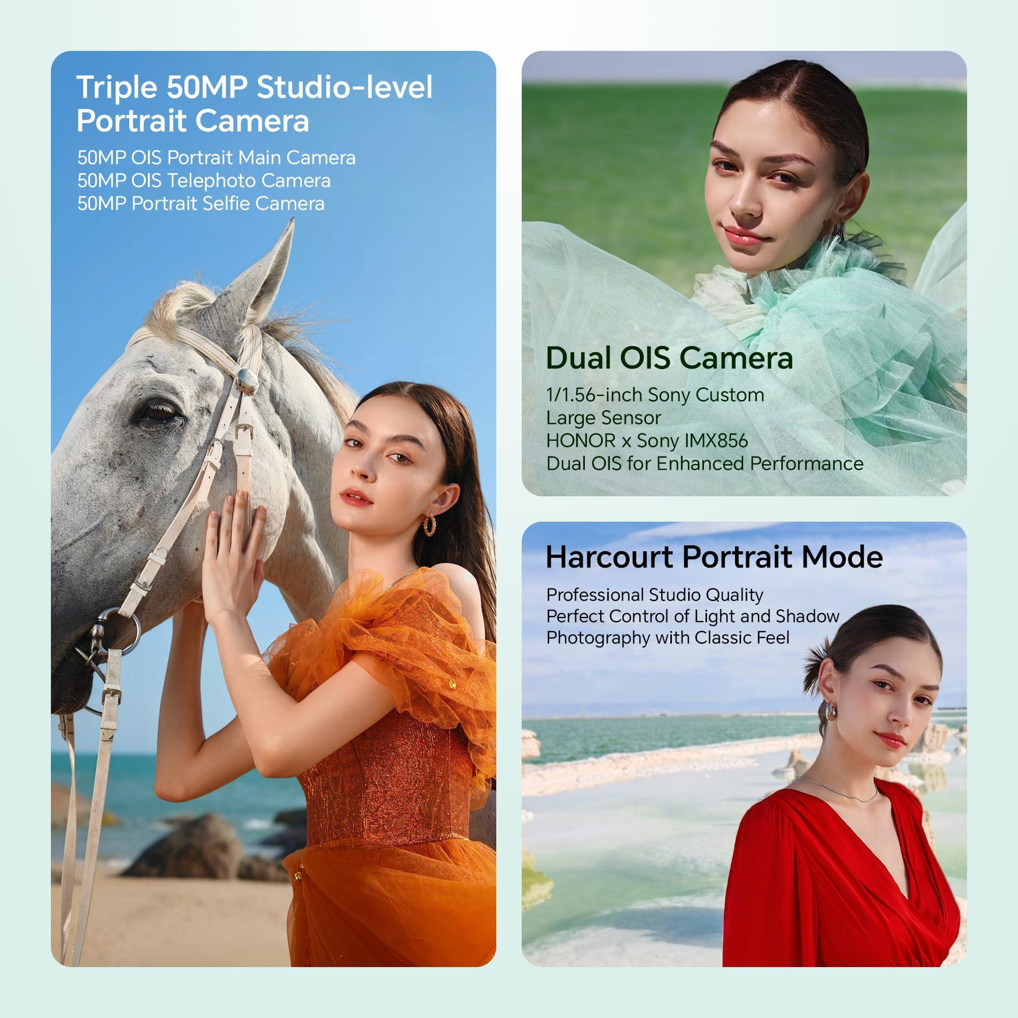 HONOR 200 5G (Moonlight White, 8GB + 256GB) | 6.7-inch AMOLED Quad-Curved Display Preowned - Image 6