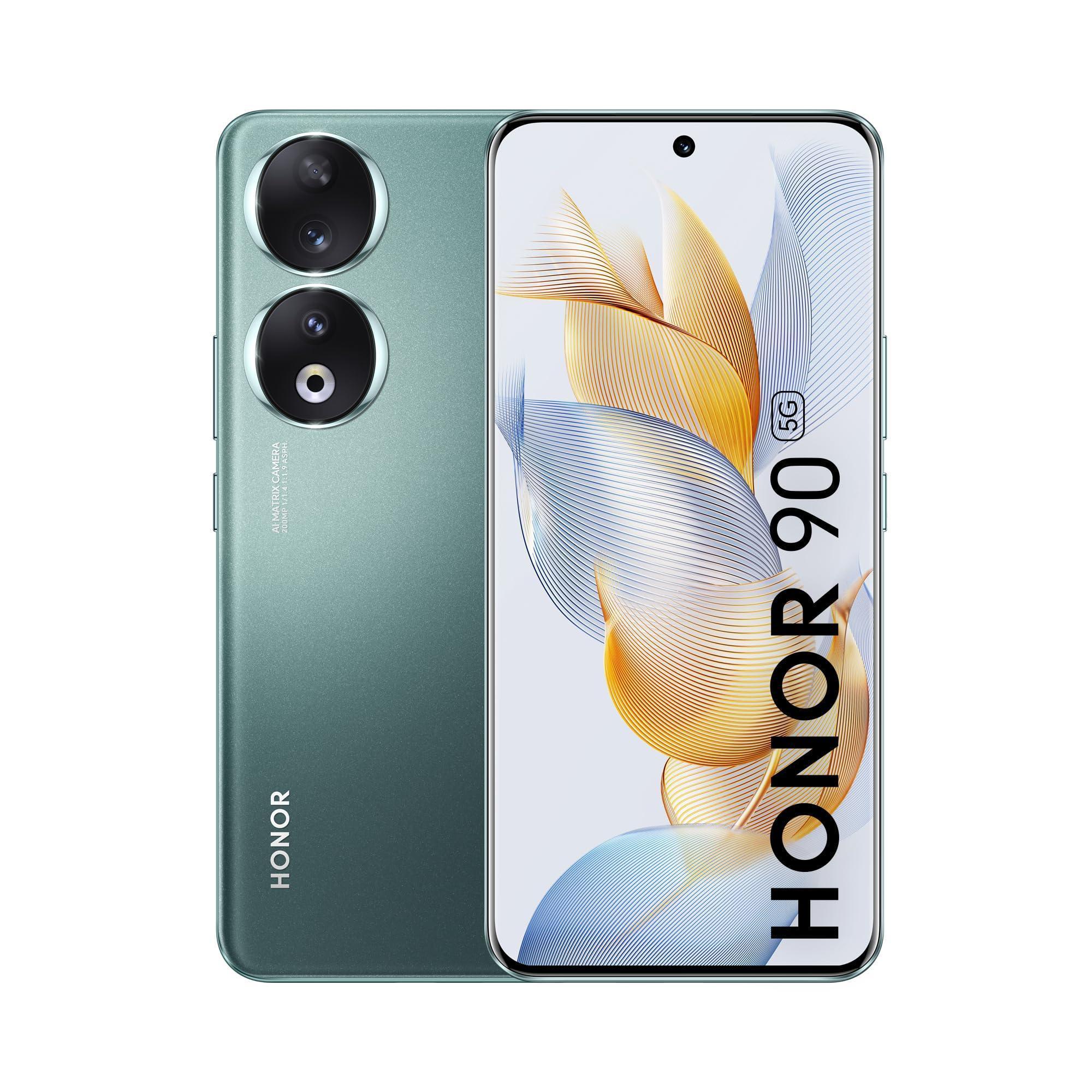HONOR 90 (Emerald Green, 8GB + 256GB) | India's First Eye Risk-Free Display Used