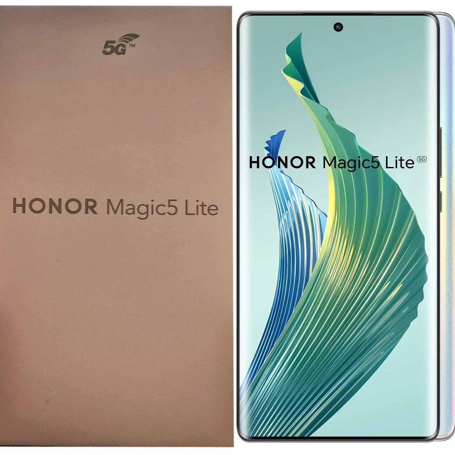 Honor Magic5 Lite 5G Titanium Silver 256GB + 8GB Dual-Sim Refurbished