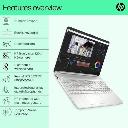 HP 15s 12th Gen Intel Core i5, 15/6inch (39.6 cm), 8GB RAM, 512GB SSD Refurbished - Image 7