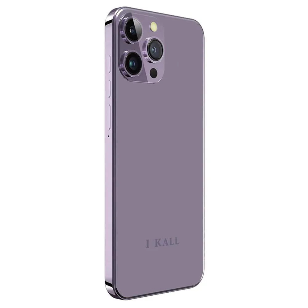 IKALL S3 Smartphone (6.8" HD Display, 6GB Ram, 128GB Storage, Dual 4G Sim) (21MP Camera) (Purple) Refurbished - Image 3