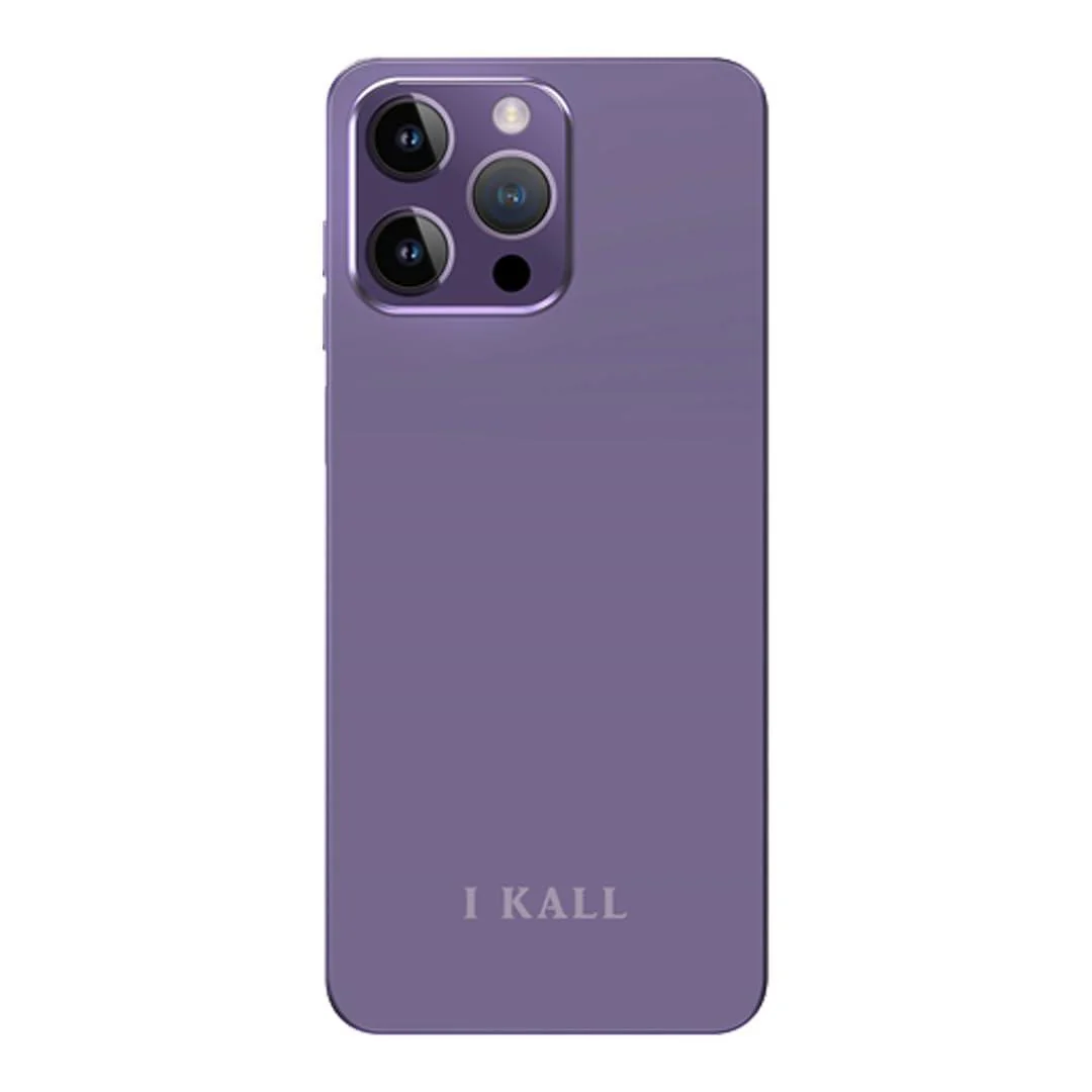 IKALL S3 Smartphone (6.8" HD Display, 6GB Ram, 128GB Storage, Dual 4G Sim) (21MP Camera) (Purple) Refurbished - Image 4