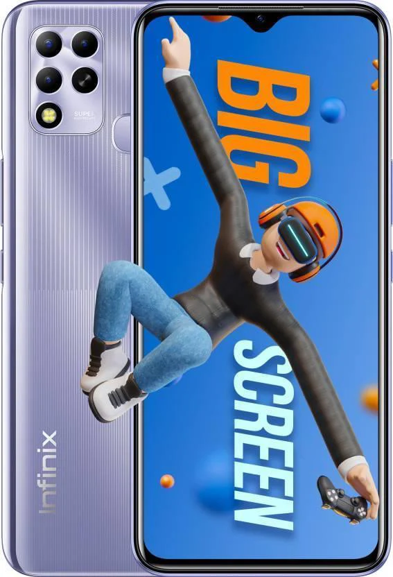 Infinix Hot 12 (7° Purple, 64 GB) (4 GB RAM) Preowned