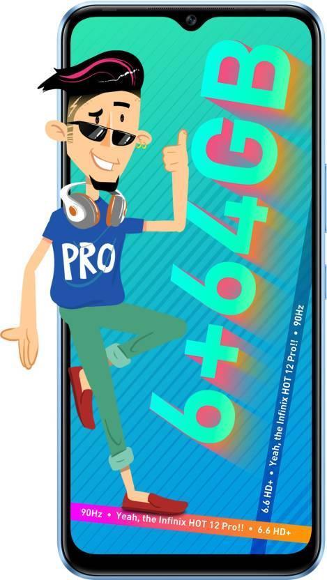 Infinix Hot 12 Pro (Electric Blue, 64 GB) (6 GB RAM) Refurbished - Image 3
