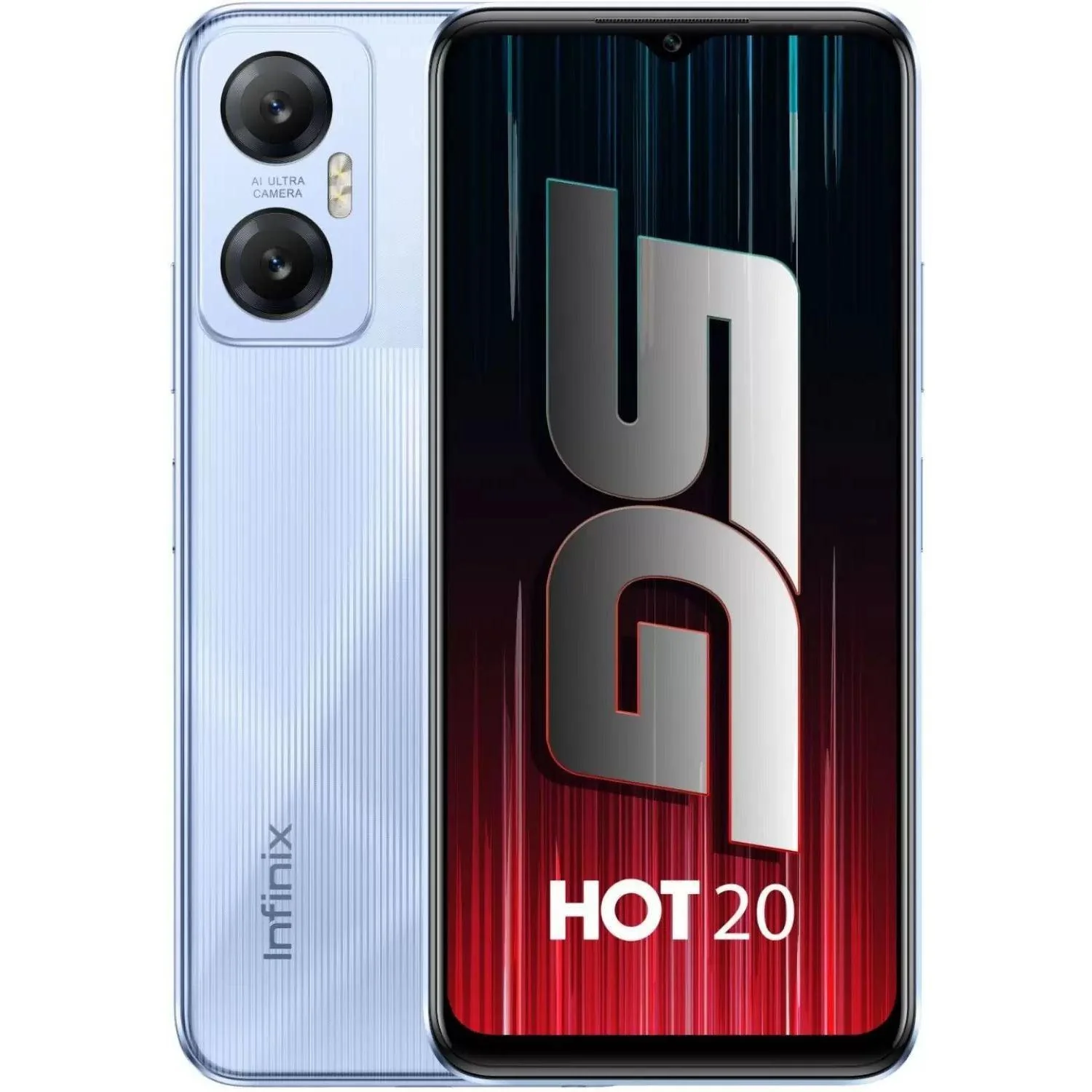 Infinix HOT 20 5G 4GB 64GB Space Blue Refurbished - Image 3