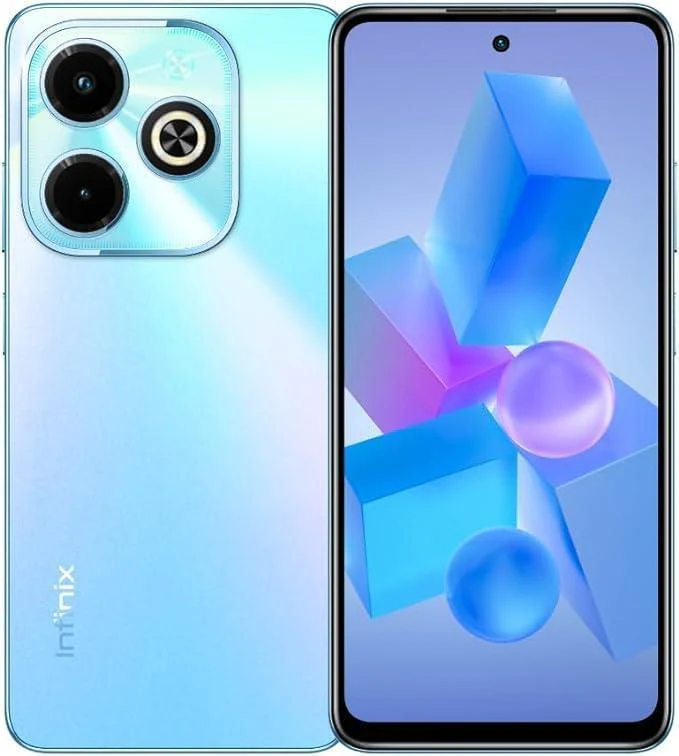Infinix Hot 40i, Palm Blue (8GB, 256GB) Refurbished