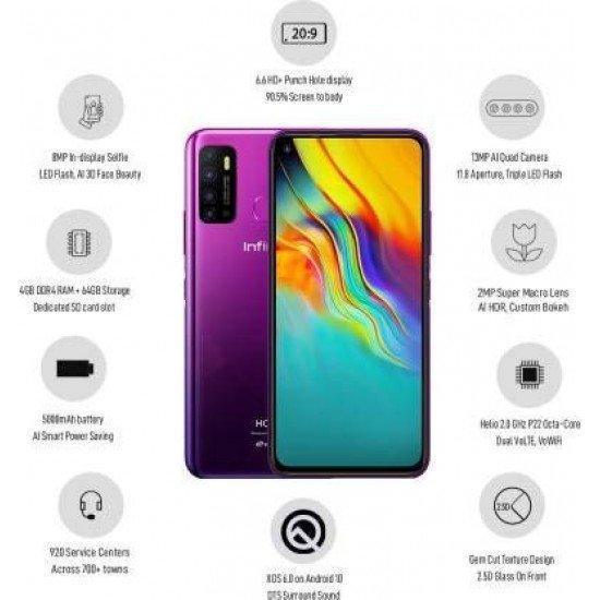Infinix Hot 9 (Violet, 64 GB) (4 GB RAM) - Image 2
