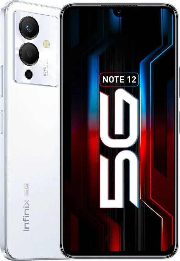 Infinix Note 12 5G (Snowfall, 64 GB)  (6 GB RAM) Refurbished