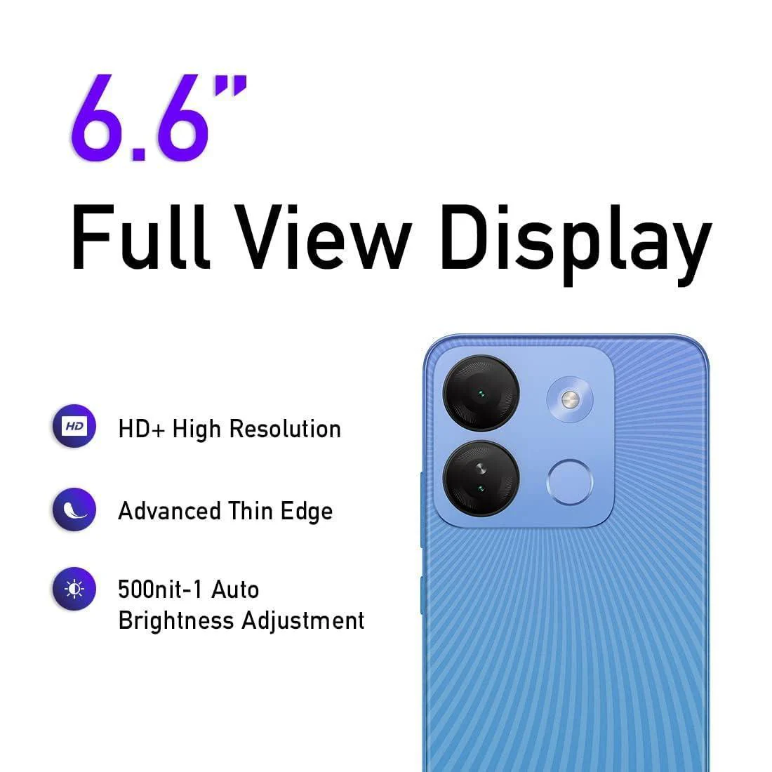 Infinix Smart 7 HD (64 GB) (2 GB RAM) (Silk Blue) Refurbished - Image 6