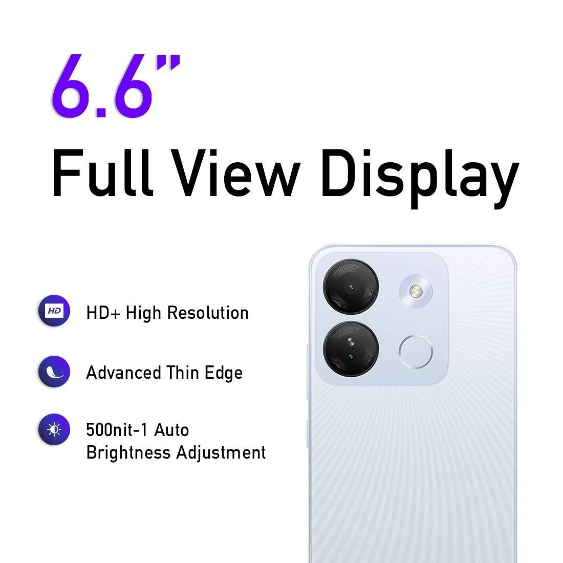 Infinix Smart 7 HD (64 GB) (2 GB RAM) (White) Refurbished - Image 6
