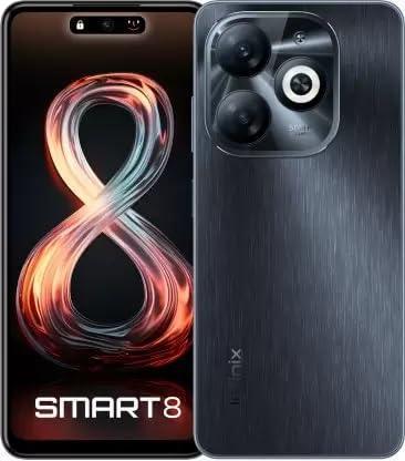 Infinix Smart 8 4 GB 64 GB (Timber Black) Refurbished