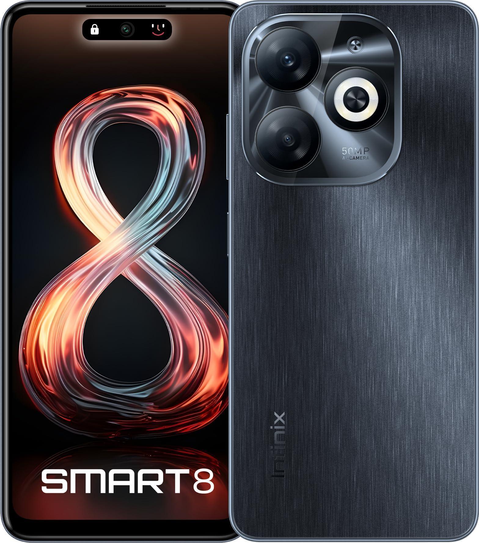 Infinix Smart 8 8GB RAM 128GB Storage | 5000 mAh Heavy Battery | Android 13 Go Refurbished - Image 8
