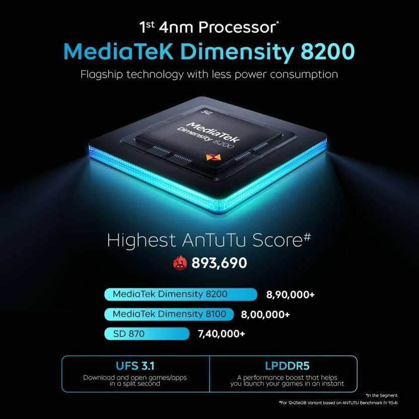 IQOO Neo 7 5G (Frost Blue, 128 GB)  (8 GB RAM) Refurbished - Image 5