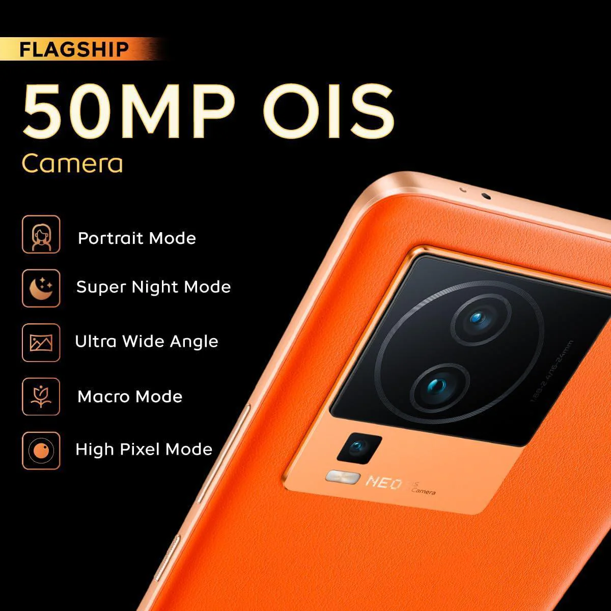 iQOO Neo 7 Pro 5G (Fearless Flame, 8Gb Ram, 128Gb Storage) Preowned - Image 4