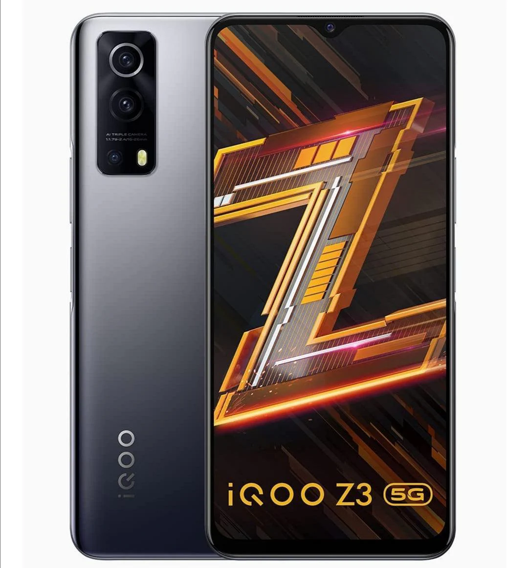 iQOO Z3 128 GB (Ace Black, 8 GB RAM) Refurbished