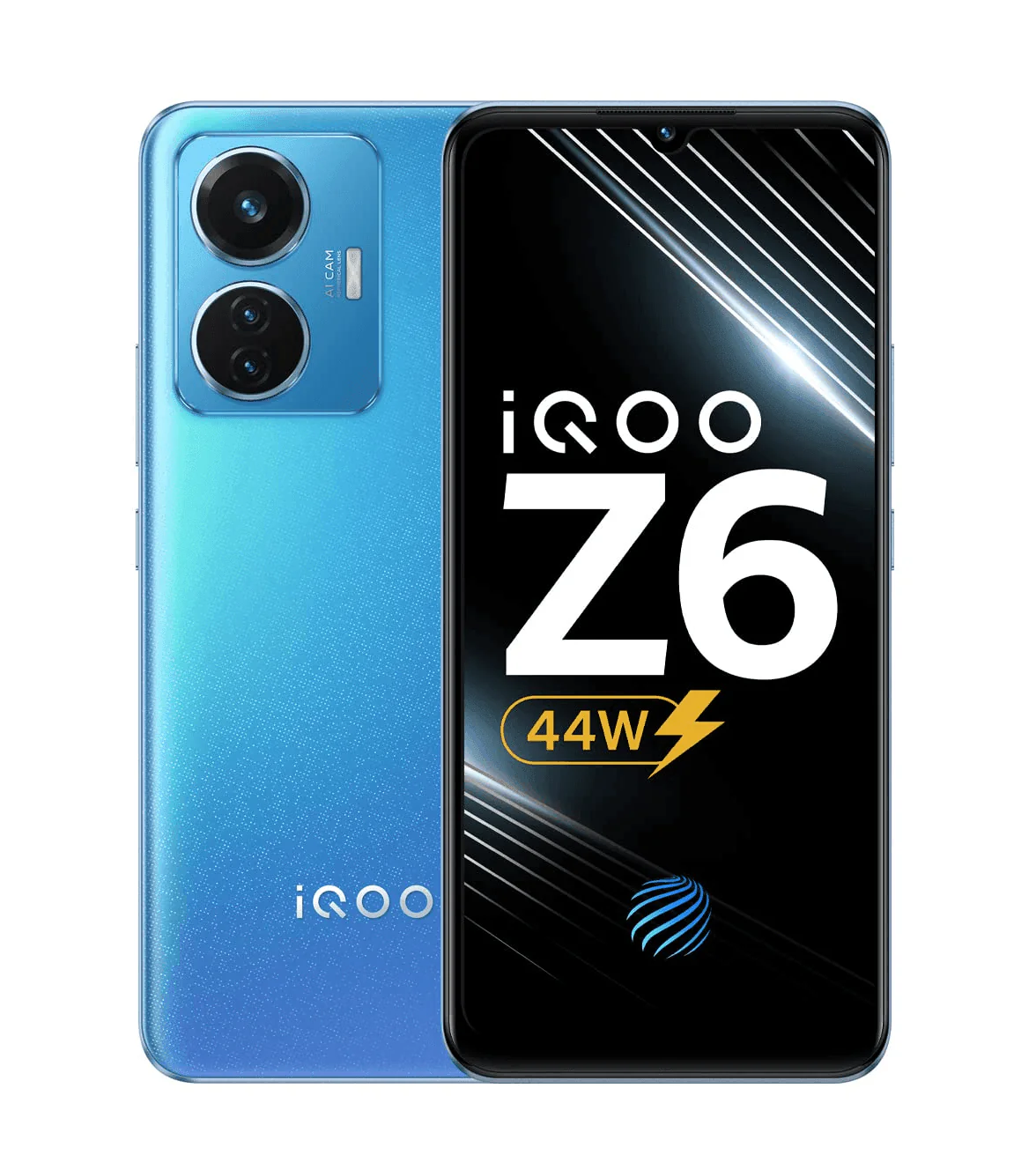 iQOO Z6 44W (Lumina Blue, 4GB RAM, 128GB Storage) - Refurbished - Image 2