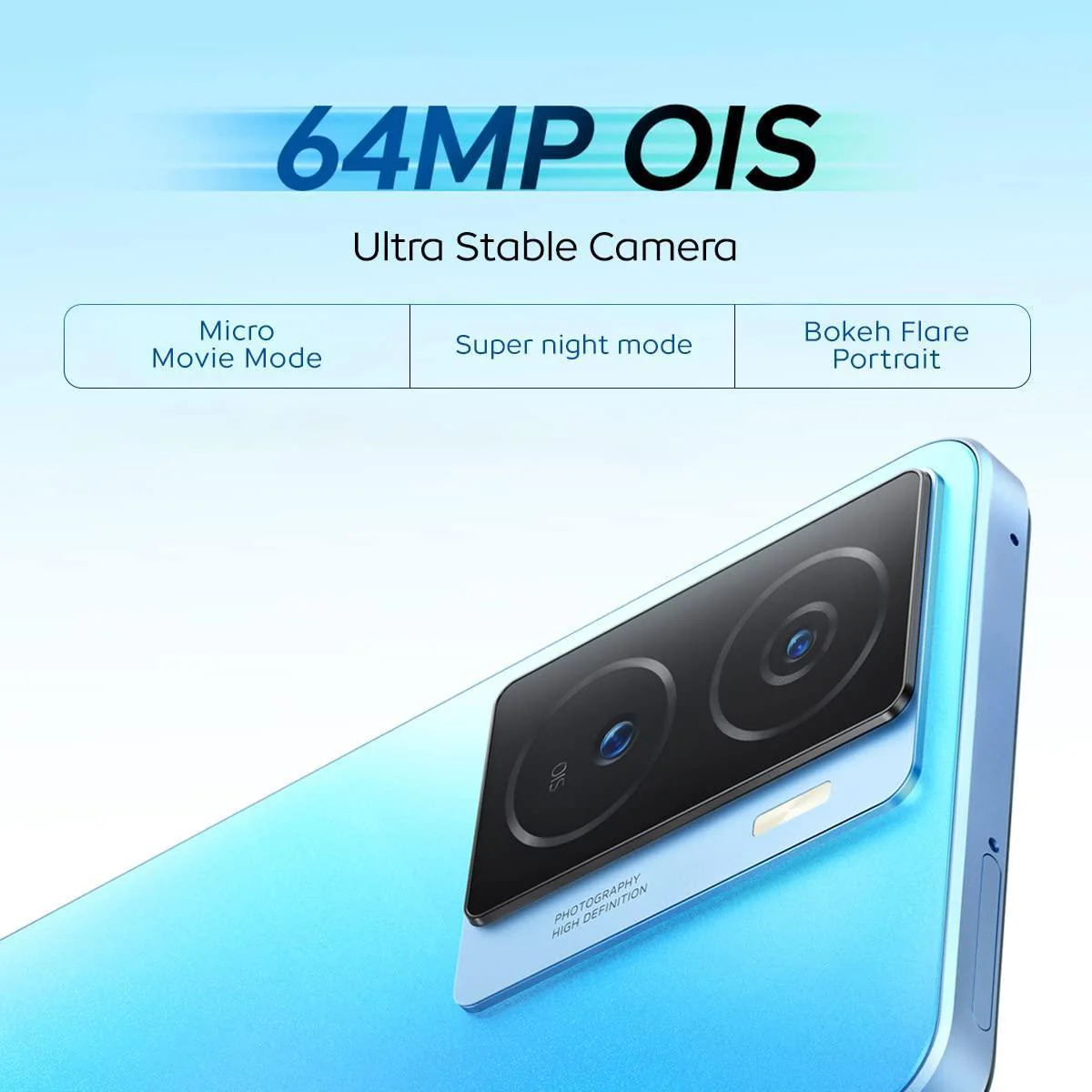iQOO Z7s 5G by vivo (Norway Blue, 8GB RAM, 128GB Storage) Refurbished - Image 5