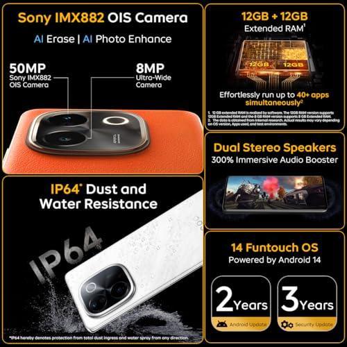 iQOO Z9s Pro 5G (Luxe Marble, 8GB RAM, 128GB Storage) Refurbished - Image 3