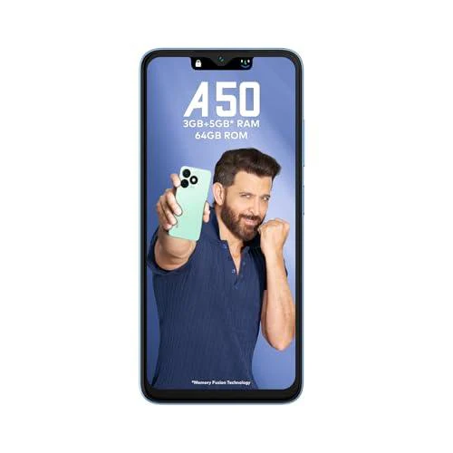 itel A50|6.6" HD+ Display with Dynamic Bar| 3GB RAM +64GB ROM, Upto 8GB RAM Used - Image 6