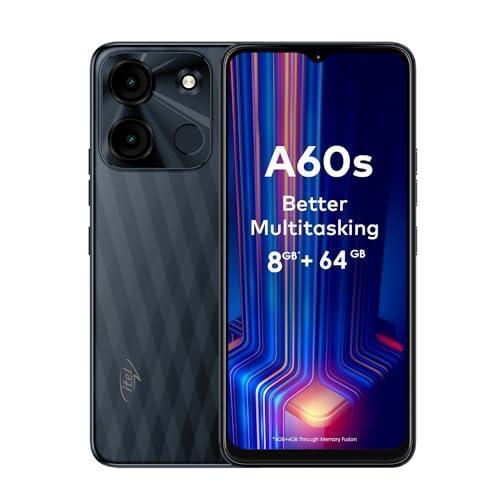 itel A60s (4GB RAM + 64GB ROM, Up to 8GB RAM with Memory Fusion Preowned