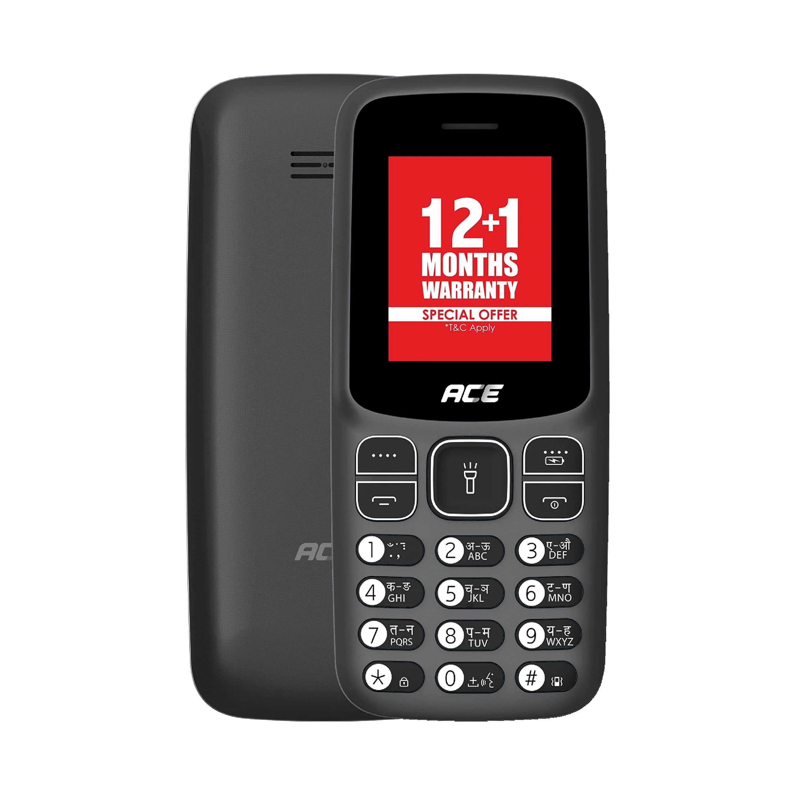 itel Ace2 Comes with 1.8" Display Size, 1000 mAh Battery, Bluetooth with Kingtalker Refurbished