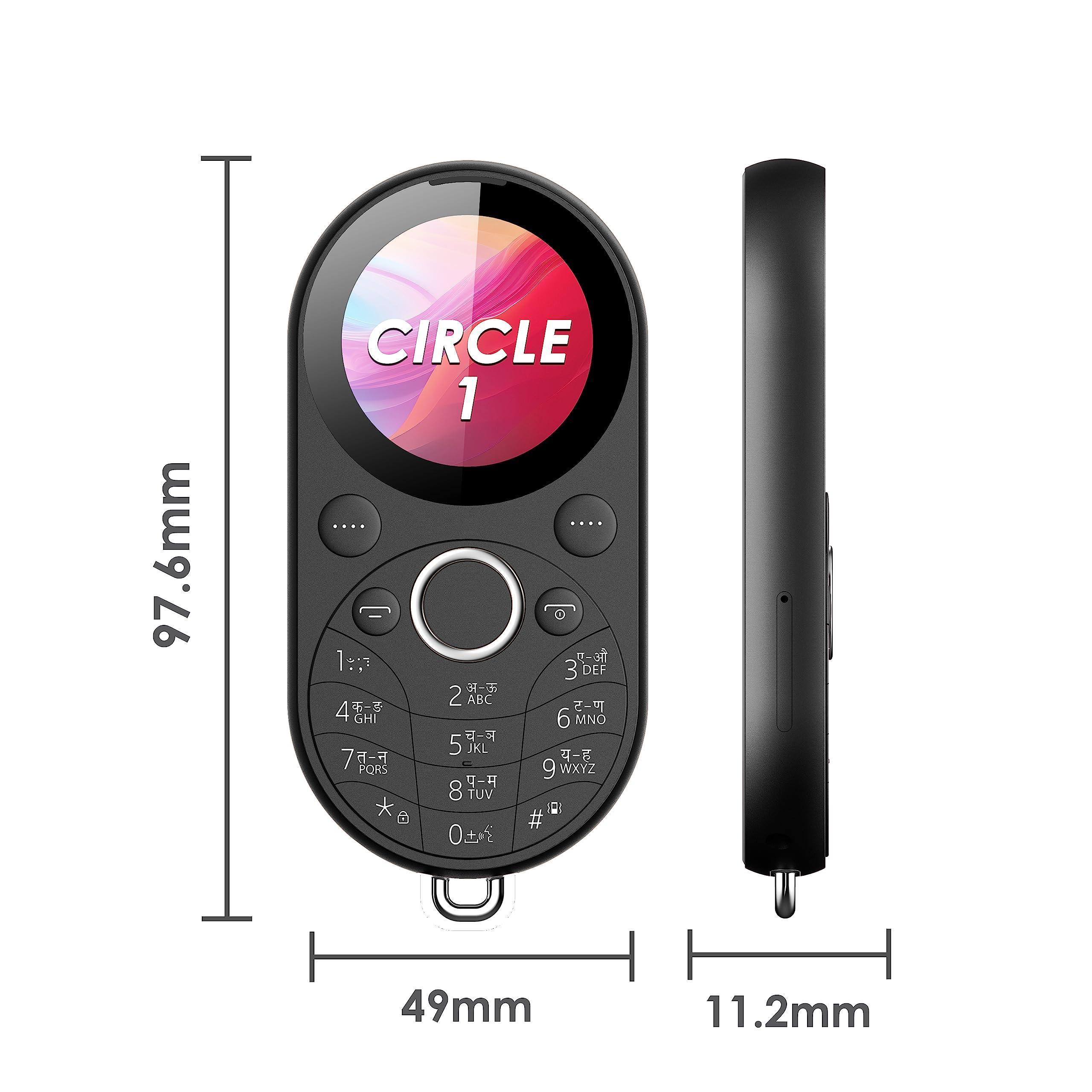 itel Circle 1 Unique Design with Round Screen Mobile Phone,500mAh Battery and 1.32 inch Refurbished - Image 6