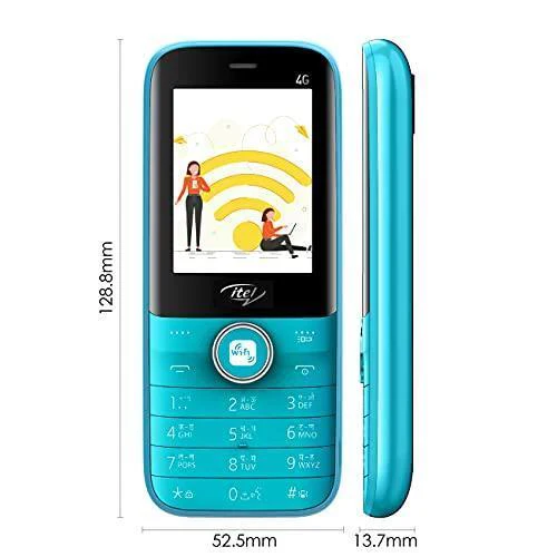 Itel Magic 2 (Blue, 4G, Wi-Fi Hotspot Support) Refurbished
