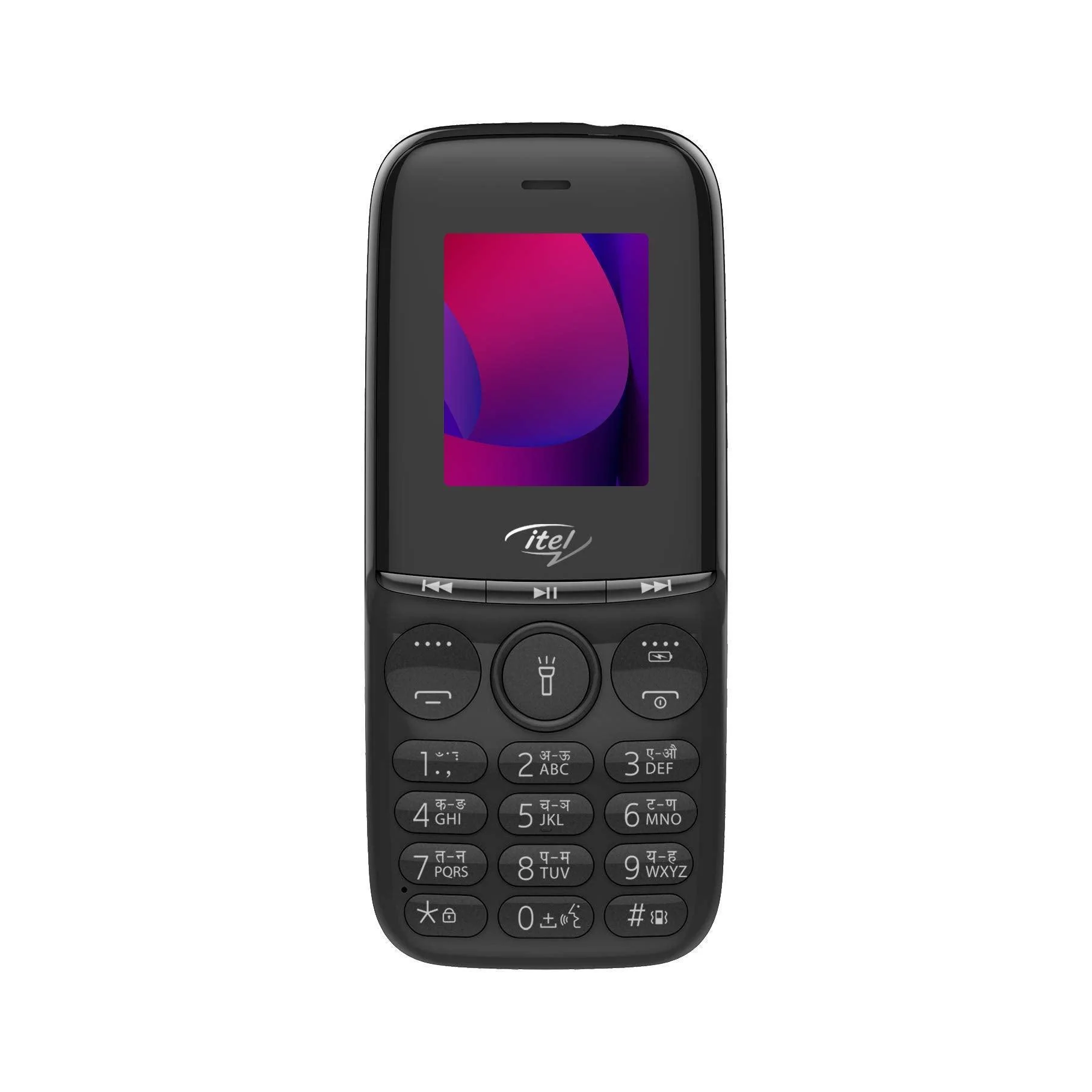 itel Muzik110 (4.5cm, Loud Sound, Black) Refurbished