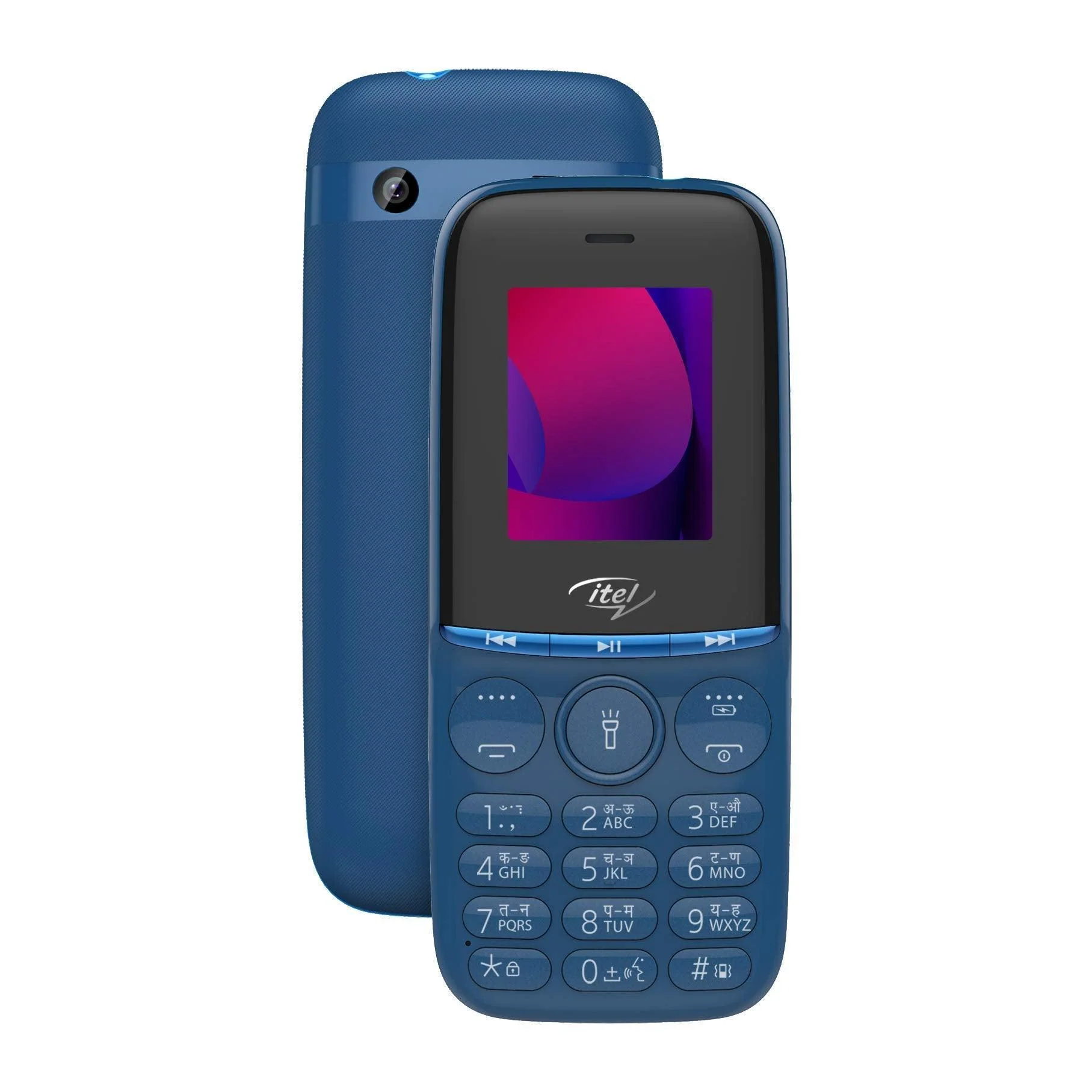 itel Muzik110 (4.5cm, Loud Sound, Deep Blue) Refurbished - Image 5