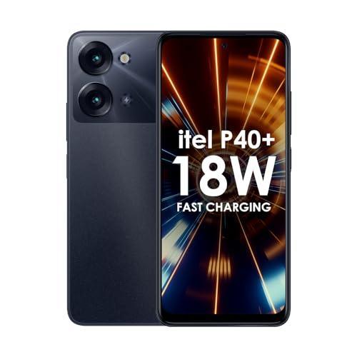 itel P40+ | 4GB RAM+128GB ROM | 13MP AI Rear Camera | 7000mAh Battery | 18W Fast Charging | 6.8" HD+ IPS Punch Hole 90Hz Display | Force Black