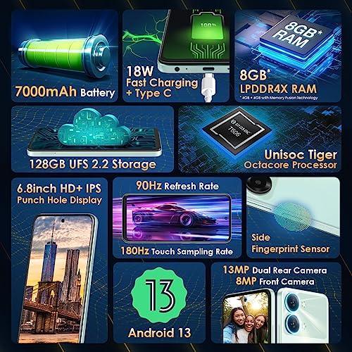 itel P40+ | 4GB RAM+128GB ROM | 13MP AI Rear Camera | 7000mAh Battery Refurbished - Image 5
