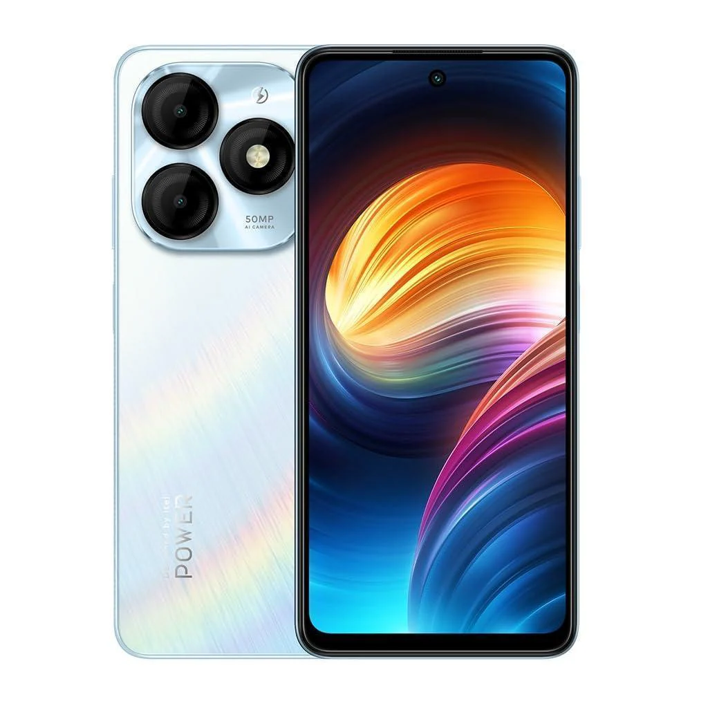 Itel P55 4G | Upto 24GB RAM with Memory Fusion & 128GB ROM| 50MP AI Dual Rear Camera & 8MP Front Camera| 5000mAh Battery with 18W Charger | Dynamic Bar|UFS 2.2| Aurora Blue - Image 5