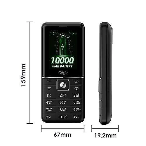 itel Power 900 Power Bank Mobile Phone,10000 mAh with 7 Months Battery Back up, 10W Charging Support Refurbished - Image 4