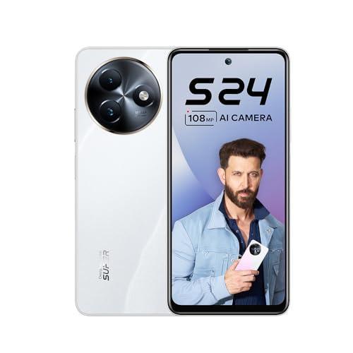 itel S24 (8GB RAM + 128GB ROM) Upto 16GB RAM with Memory Fusion | 108MP AI Rear Camera Refurbished